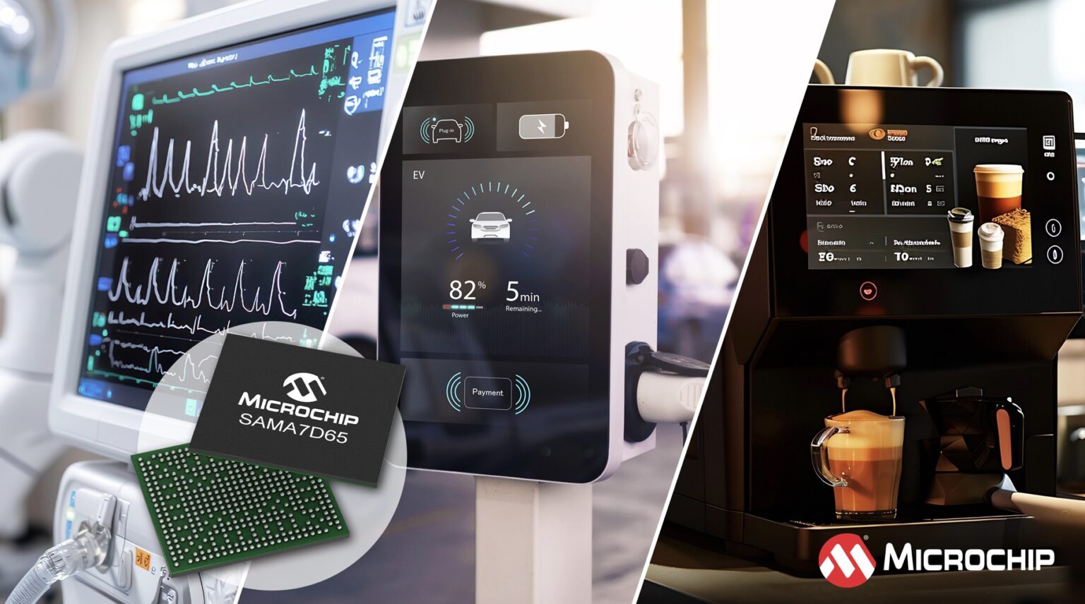 Microchip ra mắt bộ vi xử lý SAMA7D65 với hiệu suất cao và kết nối tiên tiến
