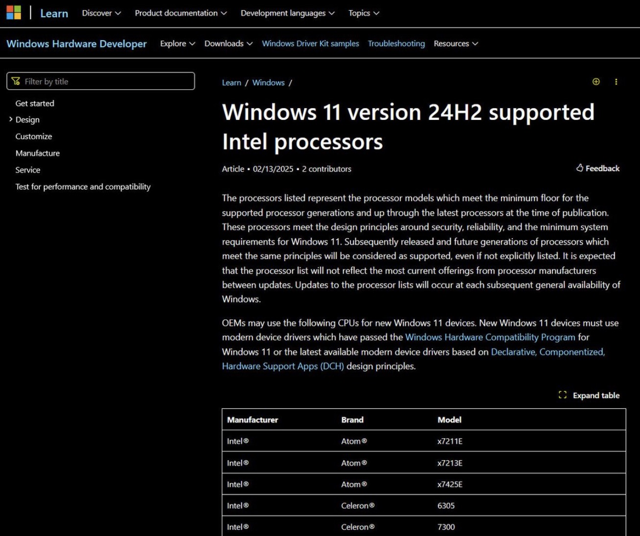 Intel thế hệ 8, 9 và 10 không còn trong danh sách CPU được Windows 11 24H2 hỗ trợ