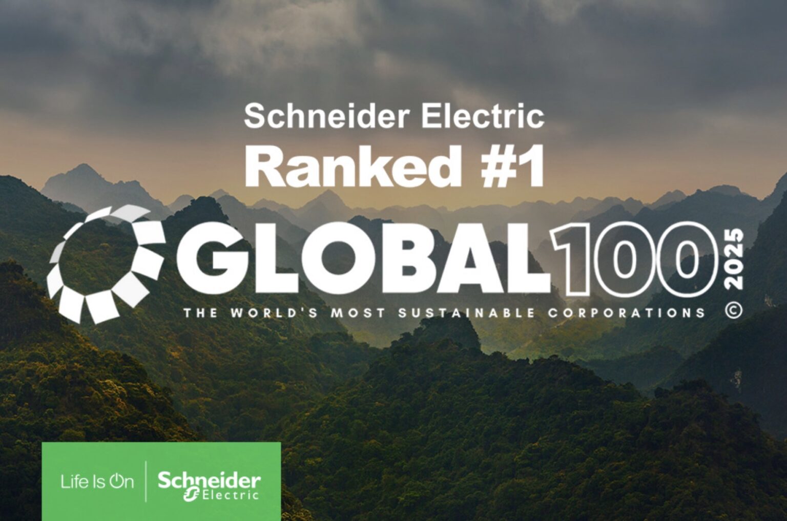 Schneider Electric lần thứ hai được vinh danh là Tập đoàn bền vững nhất thế giới năm 2025