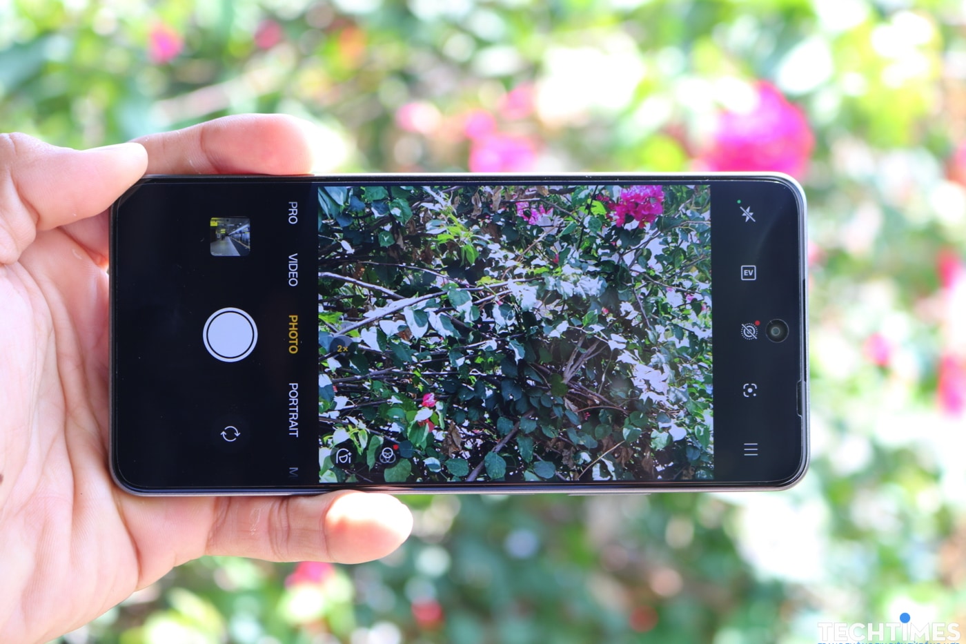 Giao diện Camera như các máy cao cấp khác của OPPO.