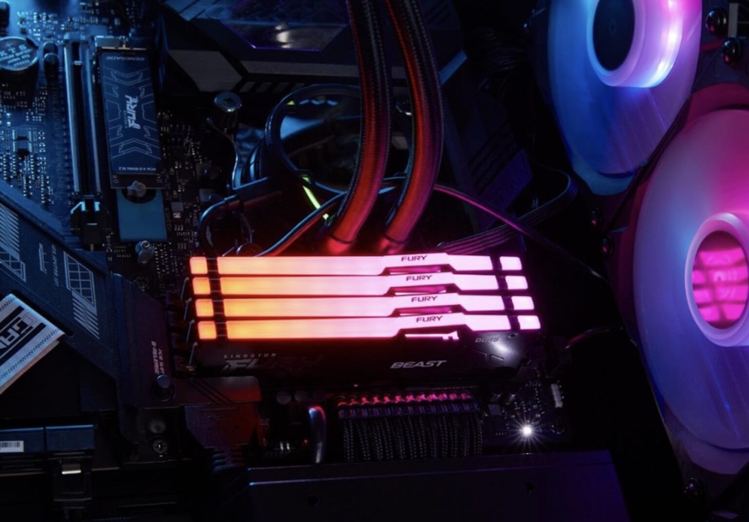 Tối ưu hiệu suất PC với combo nâng cấp Kingston KC3000 1TB và FURY Beast RGB 32GB