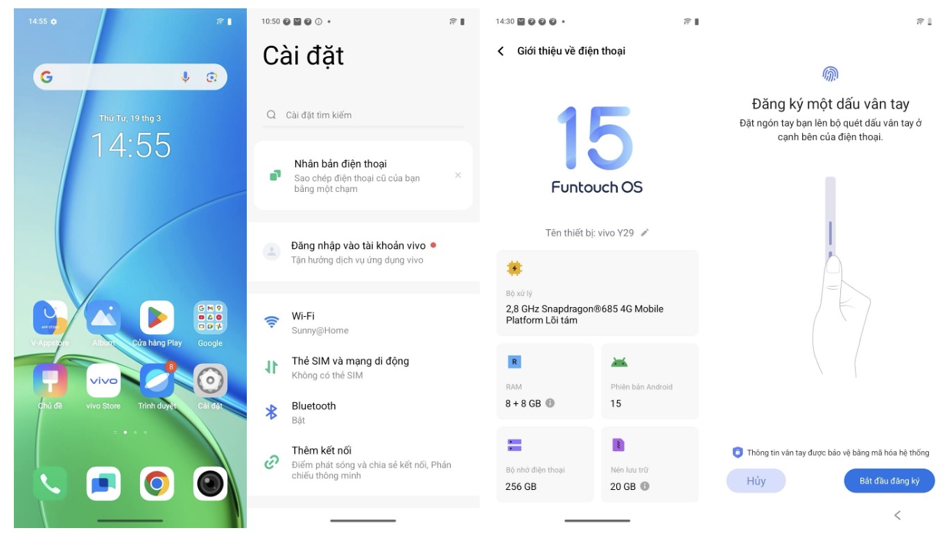 Funtouch OS 15 khá ổn, nhưng hơi nhiều phần mềm cài sẵn không cần thiết,