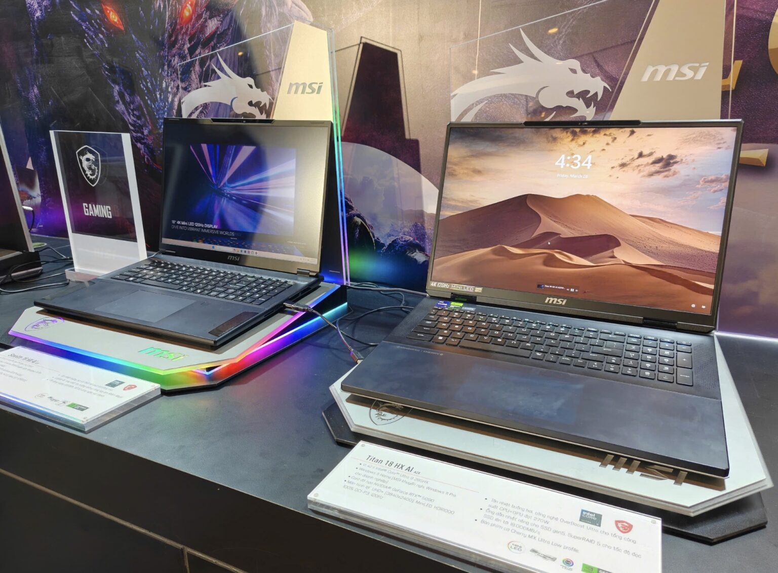 MSI tiên phong ra mắt thế hệ laptop RTX 50 series đầu tiên tại thị trường Việt Nam MSI tiên phong ra mắt thế hệ laptop RTX 50 series đầu tiên tại thị trường Việt Nam
