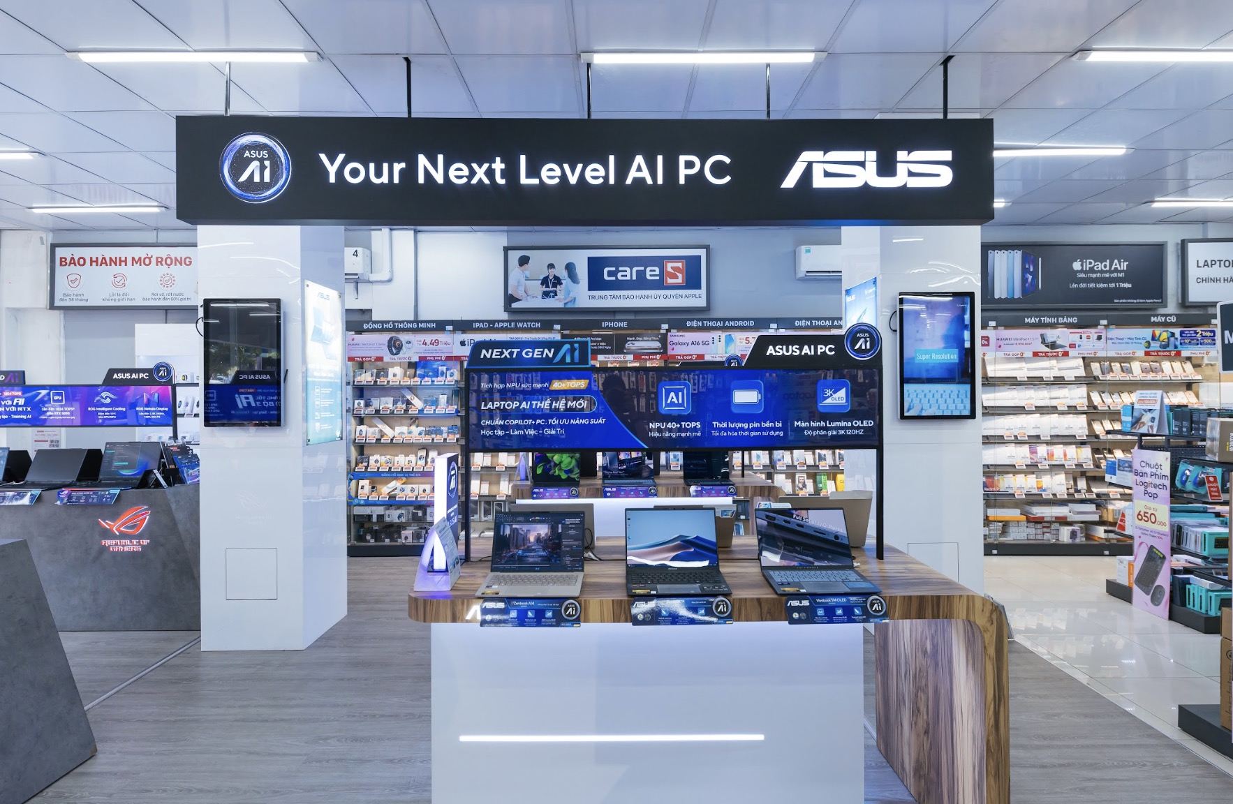 ASUS ra mắt laptop AI mới tại Việt Nam với thiết kế siêu nhẹ và hiệu suất tối ưu