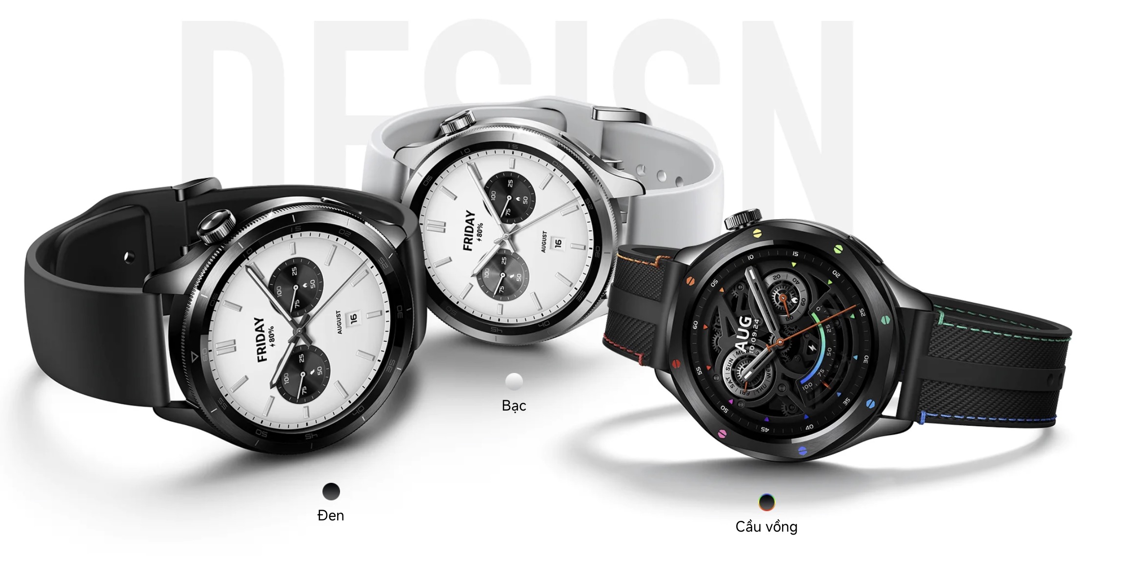 Xiaomi Watch S4 có giá bán chính thức là 4.290.000 đồng cho phiên bản tiêu chuẩn và 4.590.000 đồng cho phiên bản Cầu vồng (Rainbow) nổi bật.