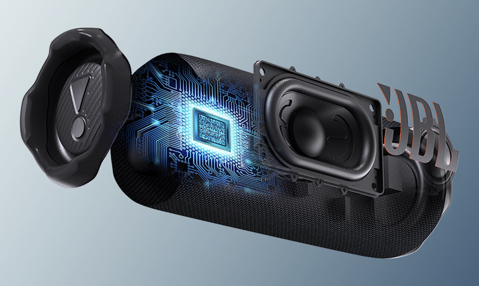 Cấu tạo bên trong của loa JBL Flip 7.