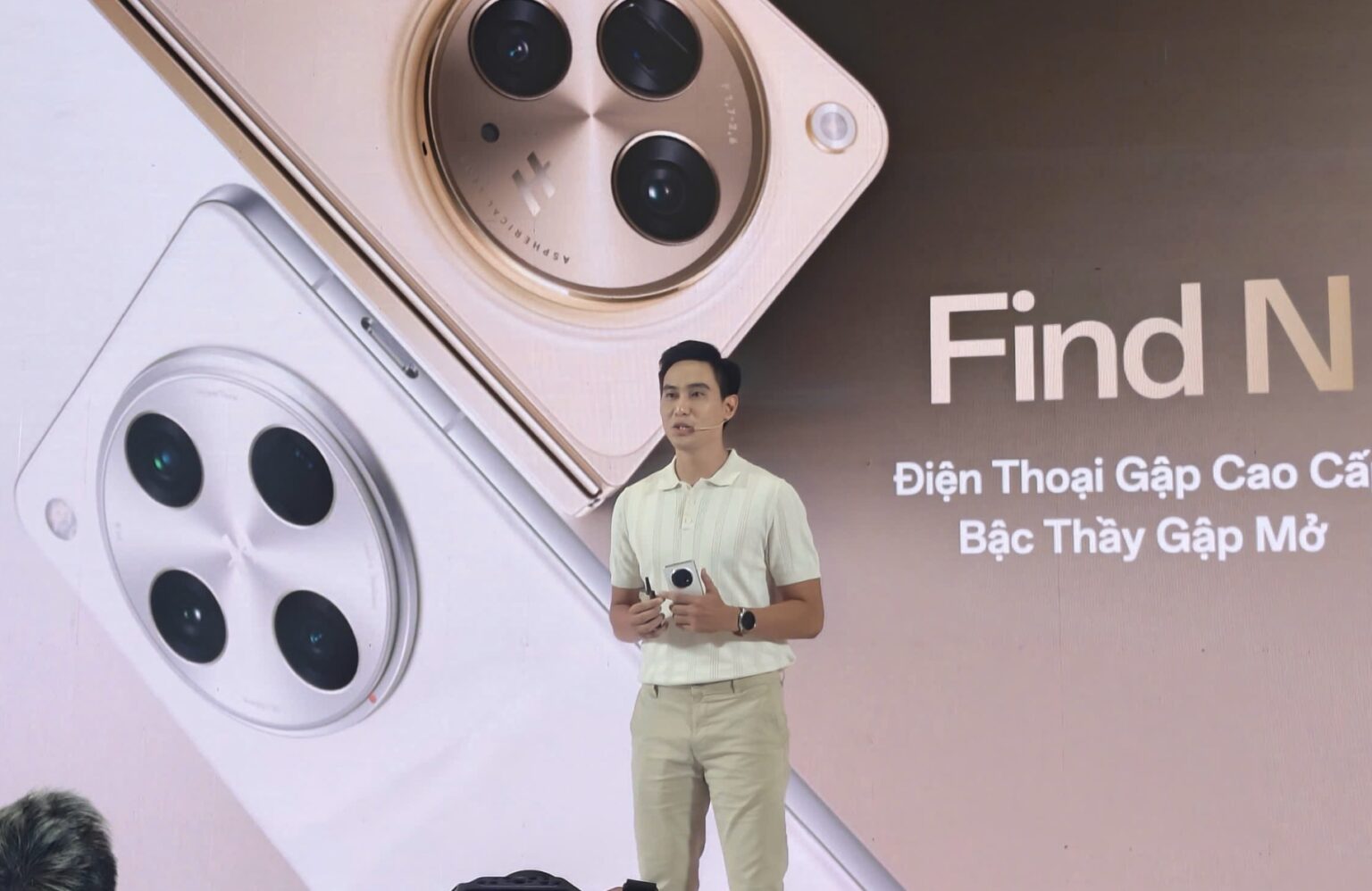 OPPO Find N5 chính thức ra mắt, giá 45 triệu đồng tại Việt Nam