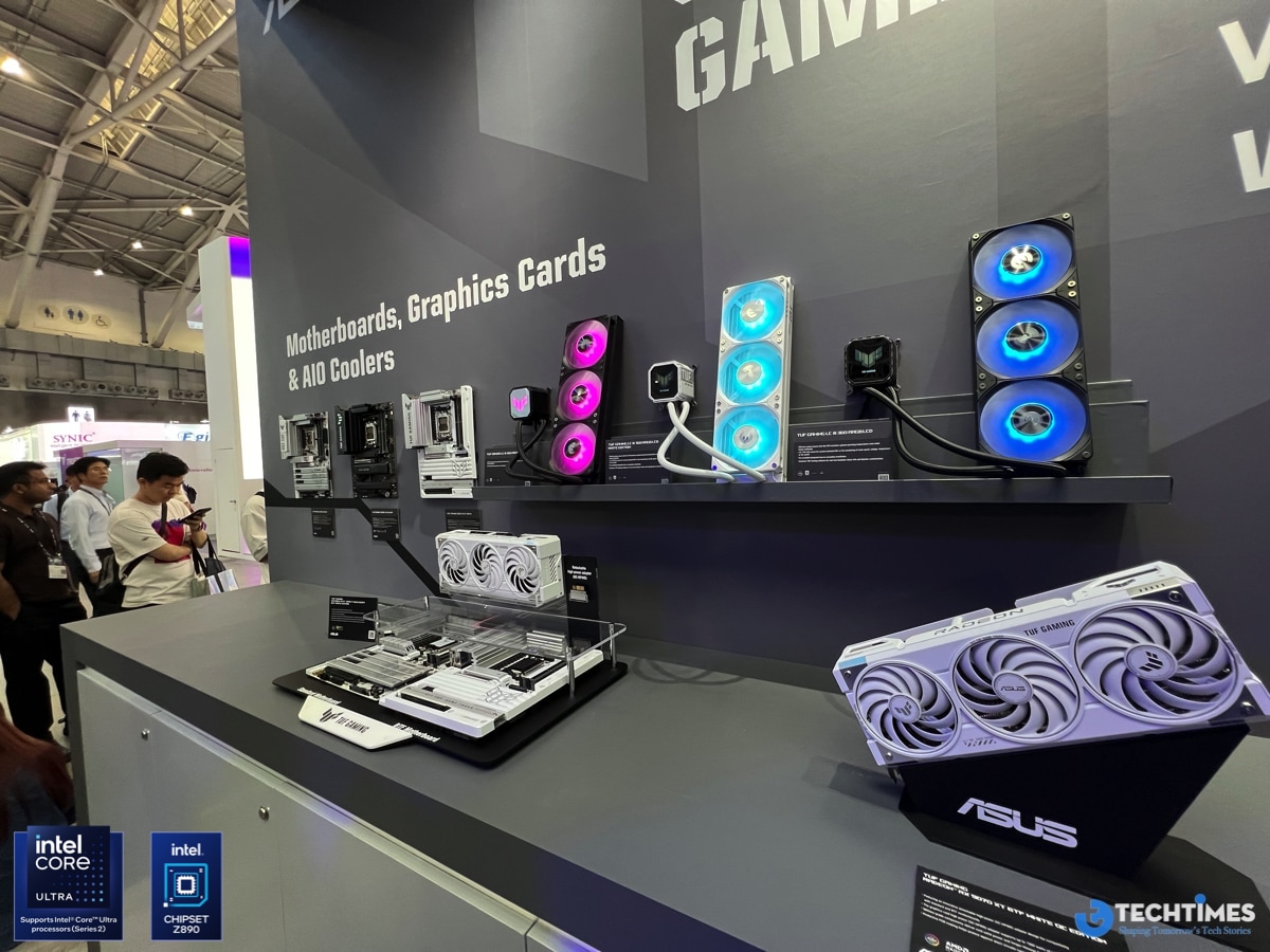 ASUS ROG TUF Gaming Computex 2025 TechTimes 48 TechWire Vietnam COMPUTEX 2025: ASUS ra mắt loạt linh kiện máy tính tích hợp AI và hệ sinh thái BTF 2.5