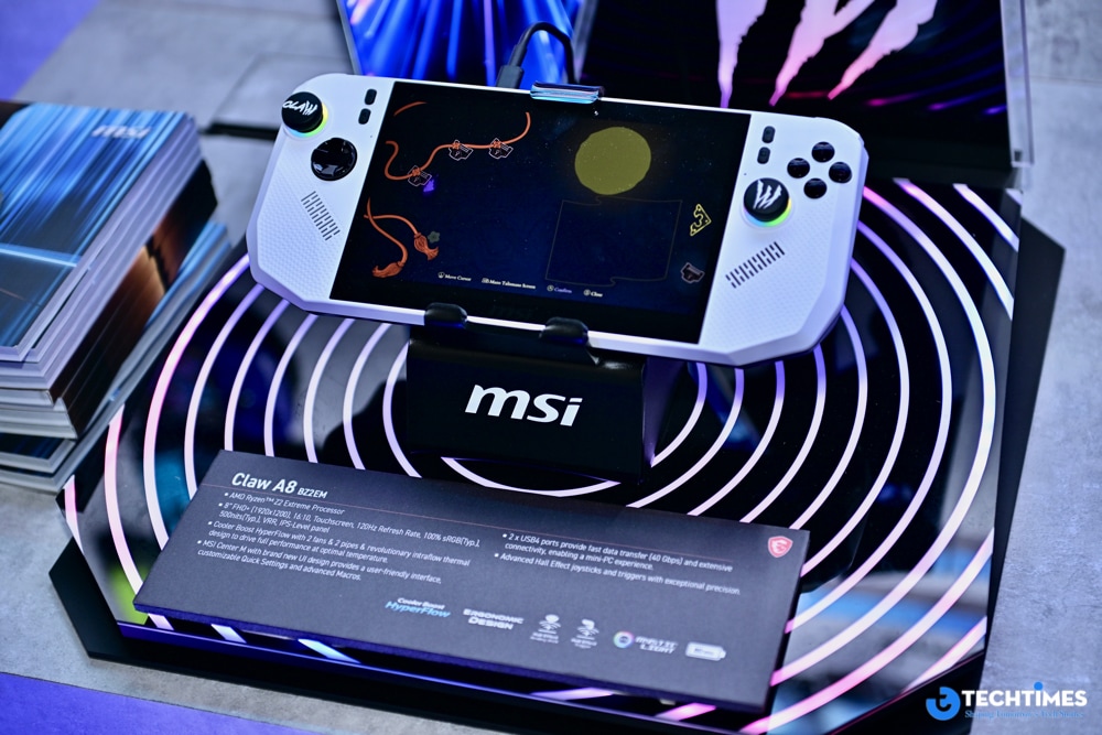 Claw 8 AI Polar Tempest Computex 2025 TechTimes 1 TechWire Vietnam COMPUTEX 2025: MSI gây bất ngờ khi trình diễn nhiều sản phẩm đột phá công nghệ và nghệ thuật