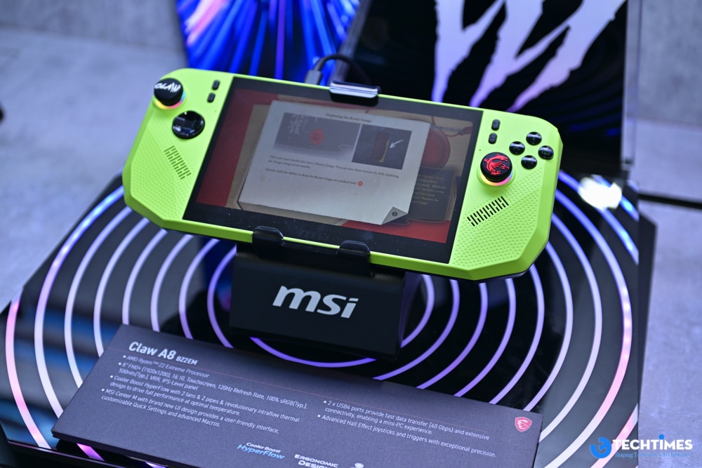 Claw 8 AI Polar Tempest Computex 2025 TechTimes 2 TechWire Vietnam COMPUTEX 2025: MSI gây bất ngờ khi trình diễn nhiều sản phẩm đột phá công nghệ và nghệ thuật