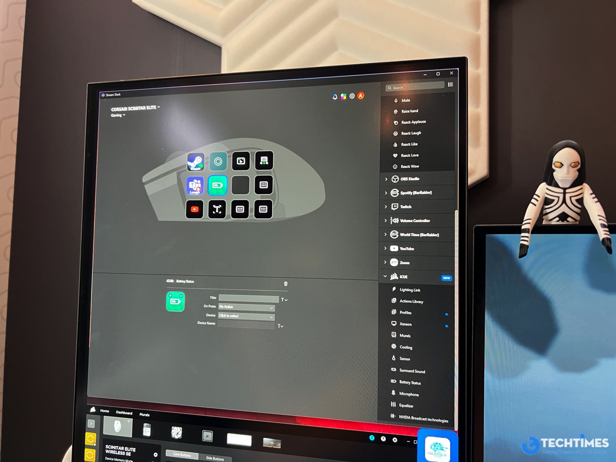 COMPUTEX 2025: CORSAIR ra mắt chuột SCIMITAR ELITE WIRELESS SE tích hợp Stream Deck