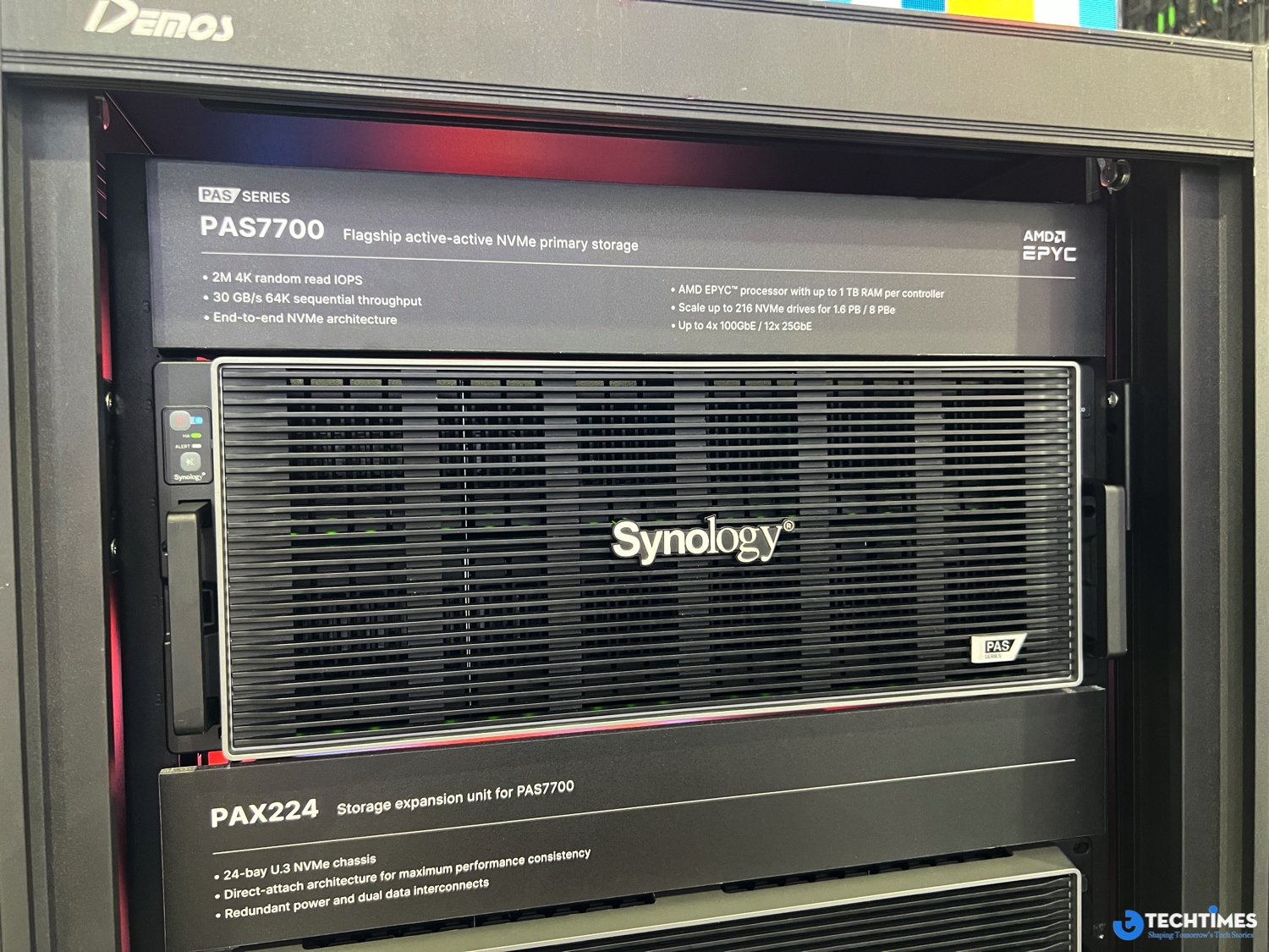 3. PAS7700: Giải pháp lưu trữ NVMe tốc độ cao cho doanh nghiệp