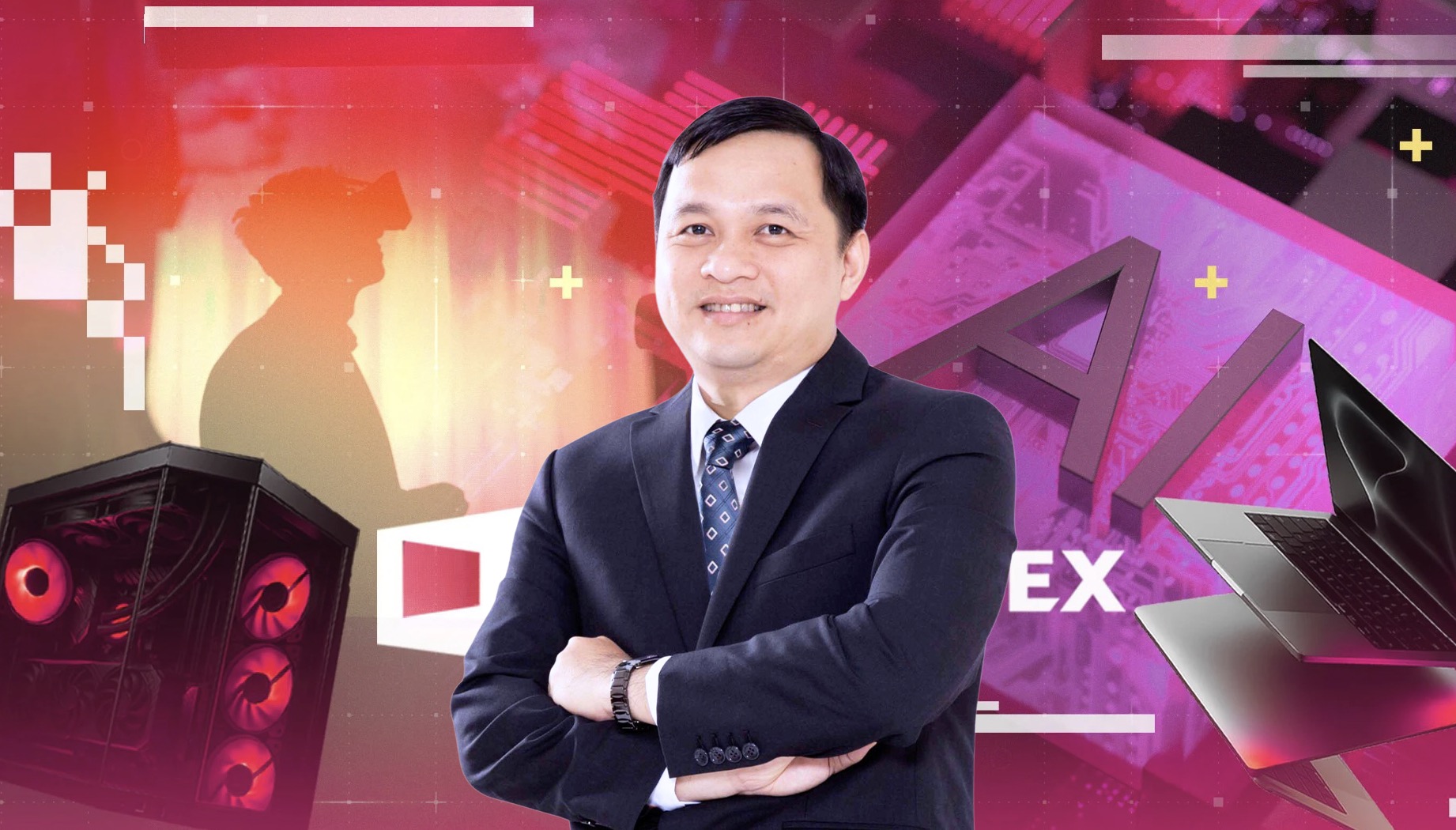 Ông Lâm Nguyễn Hải Long – Chủ tịch Hội Tin học TP.HCM (HCA).