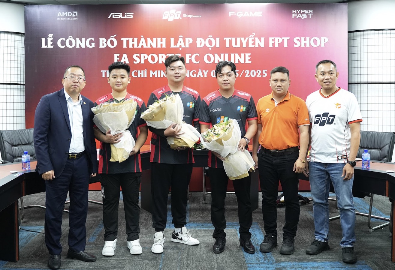 FPT Shop gia nhập sân chơi eSports với đội tuyển chuyên nghiệp FPT SHOP FC ONLINE