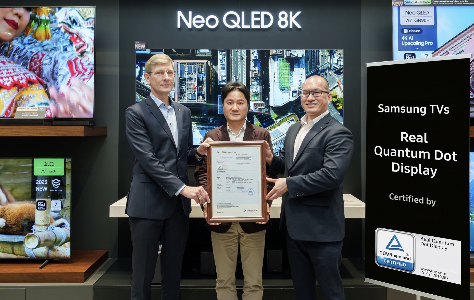 Samsung QLED thế hệ mới đạt chứng nhận quốc tế về công nghệ Chấm lượng tử đích thực
