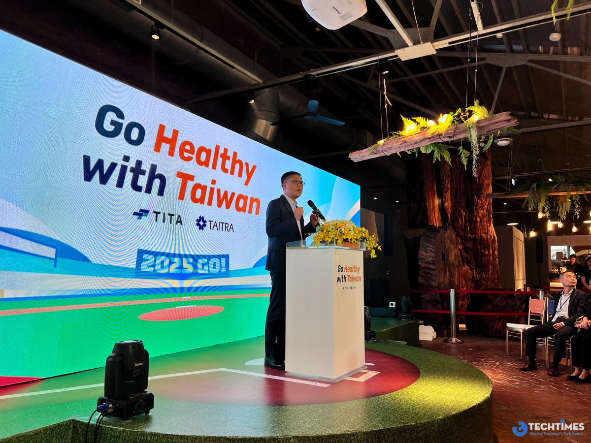 Ông Chou Hsiu-Lung – Phó Tổng Thư ký TAITRA chia sẻ tại sự kiện khởi động.