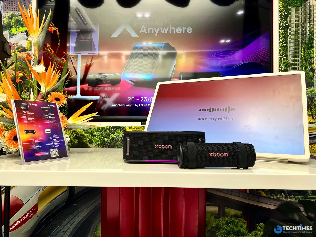 LG ra mat loa xboom AI va man hinh StanbyME 2 TechTimes 2 TechWire Vietnam LG ra mắt loa xboom AI và màn hình StanbyME 2: Bước tiến mới cho giải trí di động thông minh
