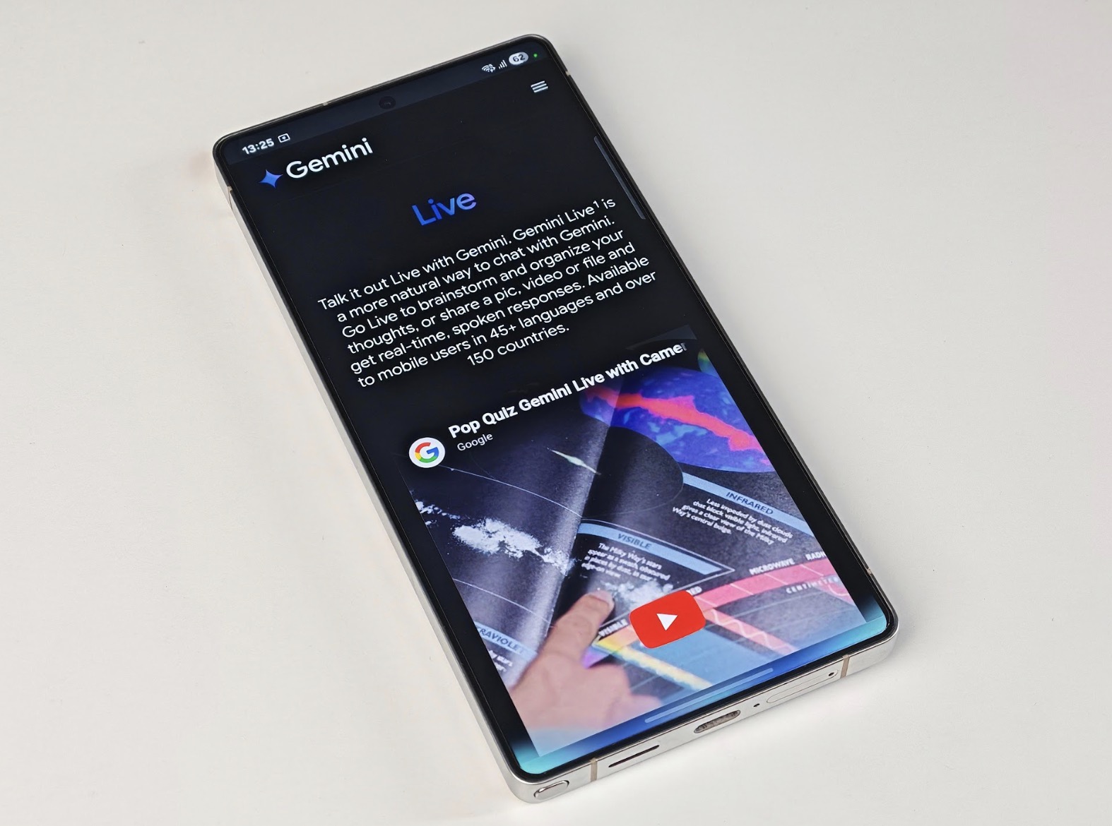 Gemini Live: Trí tuệ nhân tạo dành cho thời đại sáng tạo