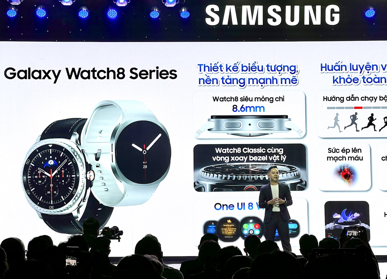 Samsung trình làng Galaxy Watch8 Series: Smartwatch tích hợp AI đa năng giá từ 8,99 triệu đồng