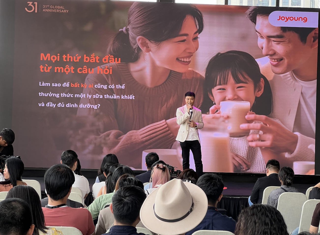 Joyoung kỷ niệm 31 năm thành lập, ra mắt sản phẩm mới và công bố đại sứ thương hiệu tại Việt Nam