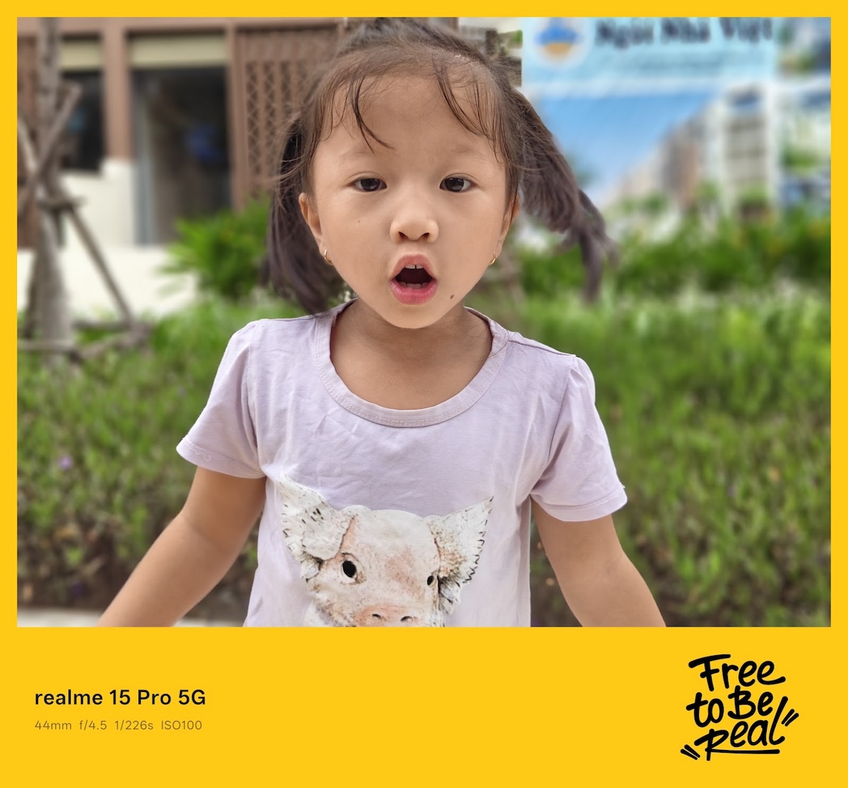 Chế độ chân dung rất thông minh, nắm bắt khoảnh khắc chủ thể và xoá phông hiệu quả, dù chủ thể liên tục di chuyển.