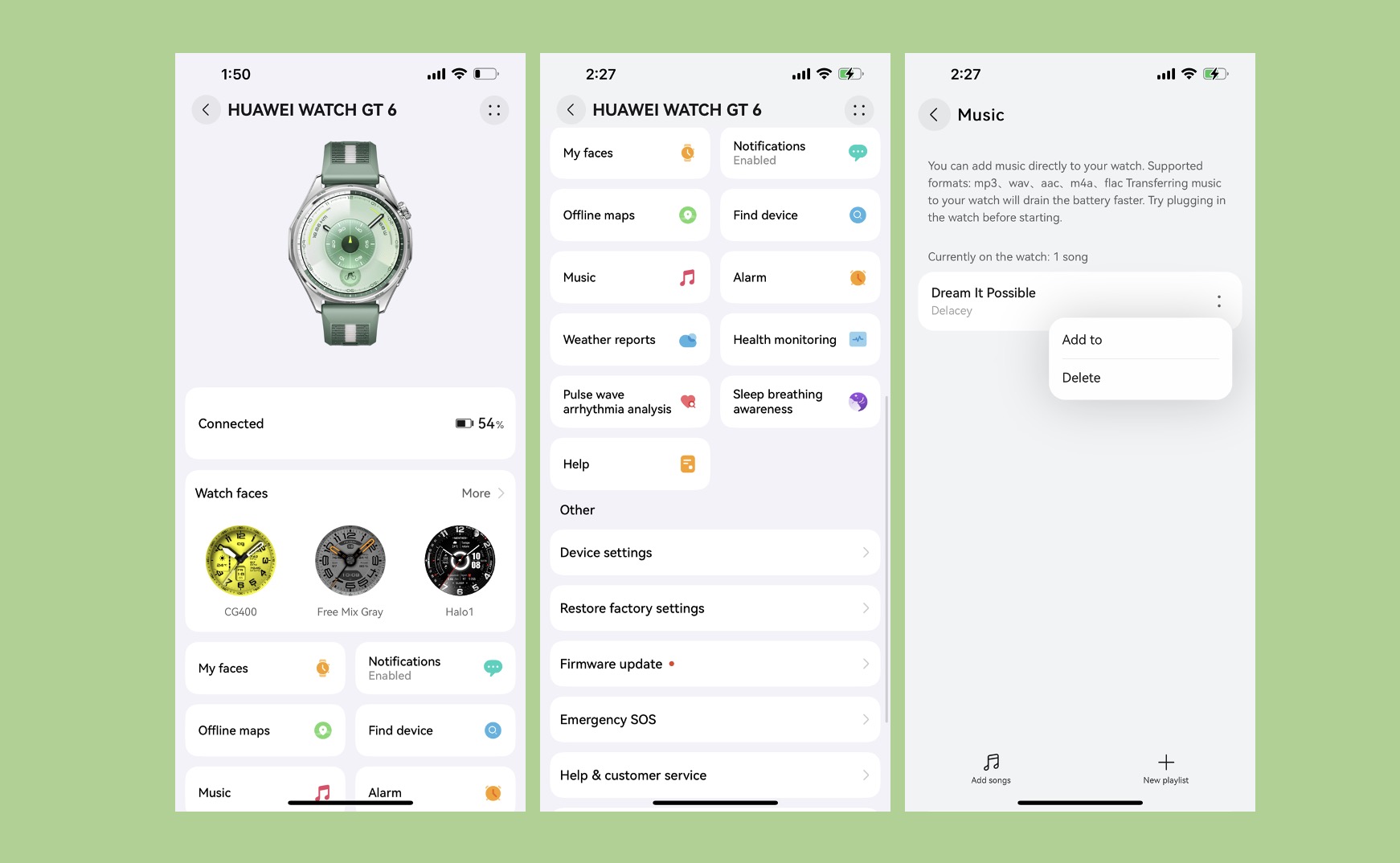Người dùng có thể chép nhạc, bản đồ offline và rất nhiều tính năng khác trên ứng dụng HUAWEI Health.