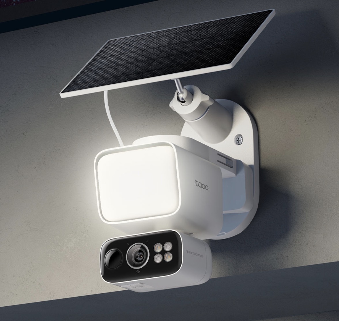 TP-Link tung camera an ninh năng lượng mặt trời Tapo C615F: chiếu sáng, 2K và xoay 360 độ