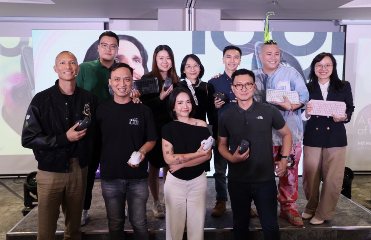 Logitech MX Master 4 trên tay các “masters” trong buổi ra mắt tại Việt Nam.