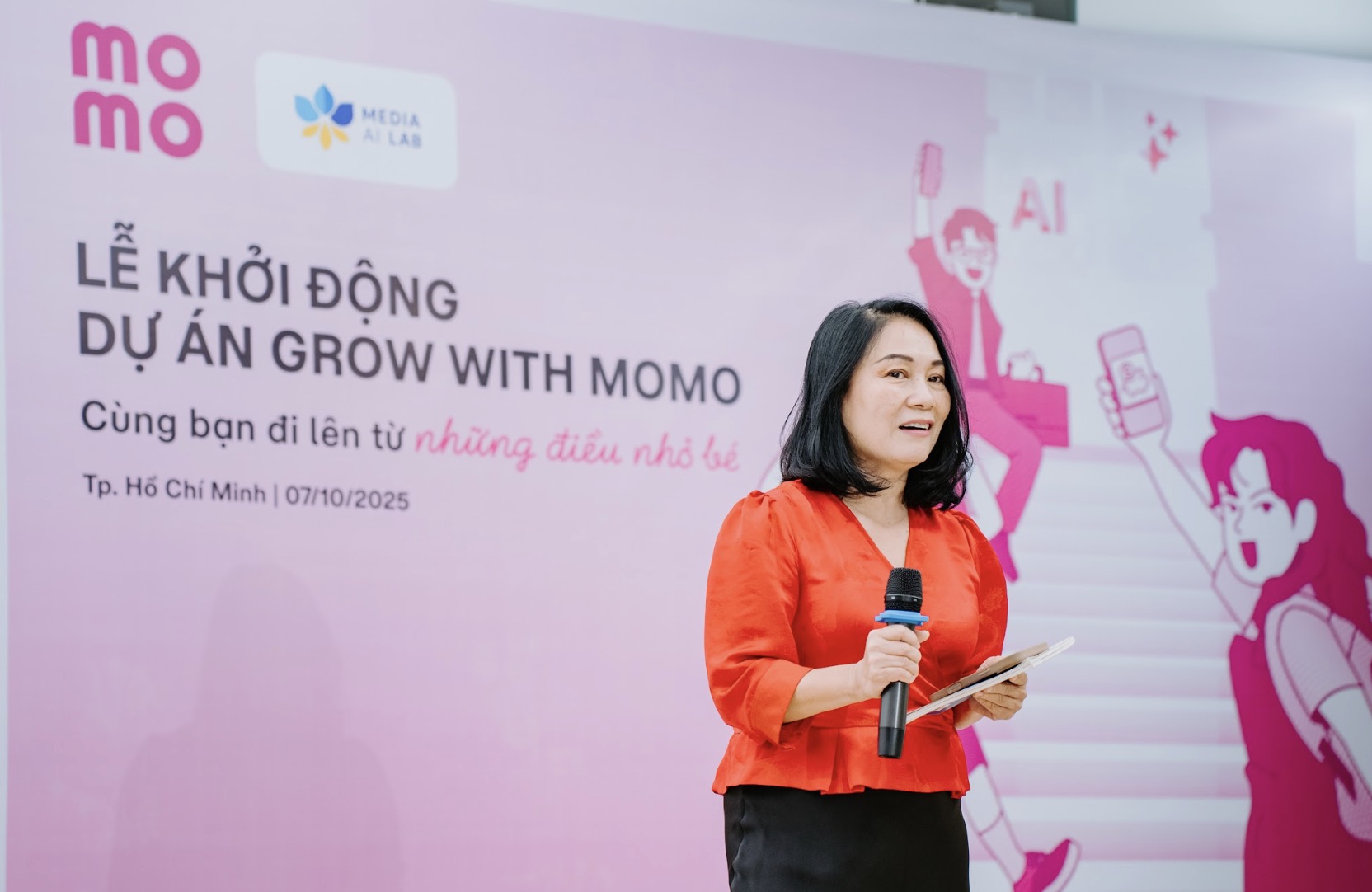 TS. Nhà báo Tạ Bích Loan, sáng lập dự án Media AI Lab
