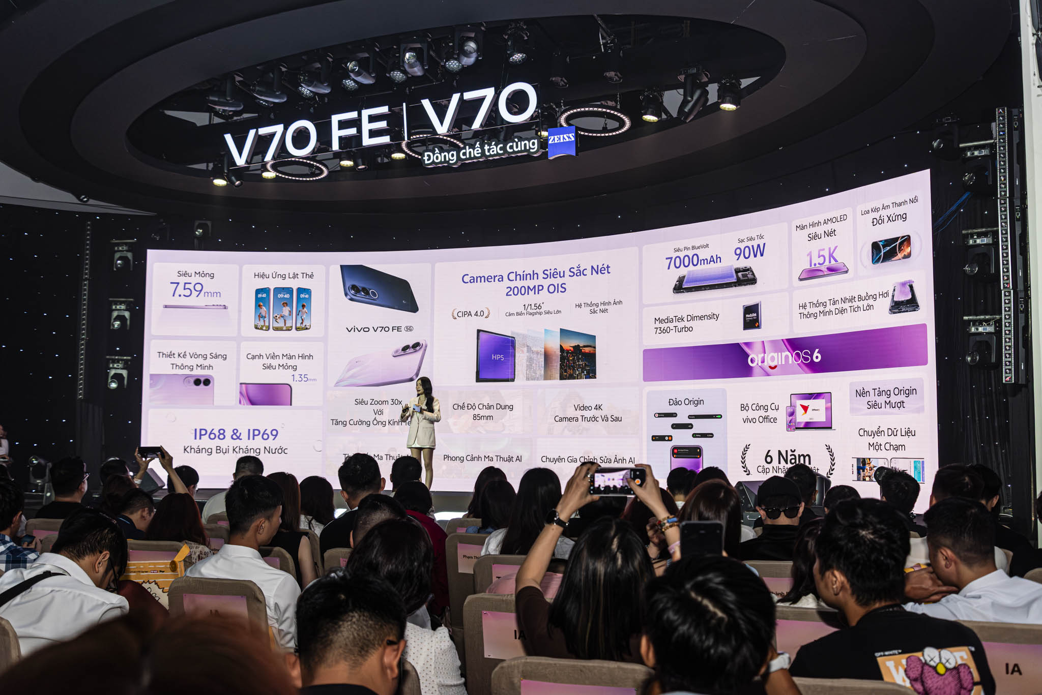 vivo v70 fe gia 13990000 techwire 17 TechWire Vietnam vivo V70 & V70 FE: Camera ZEISS, pin BlueVolt 7000 mAh