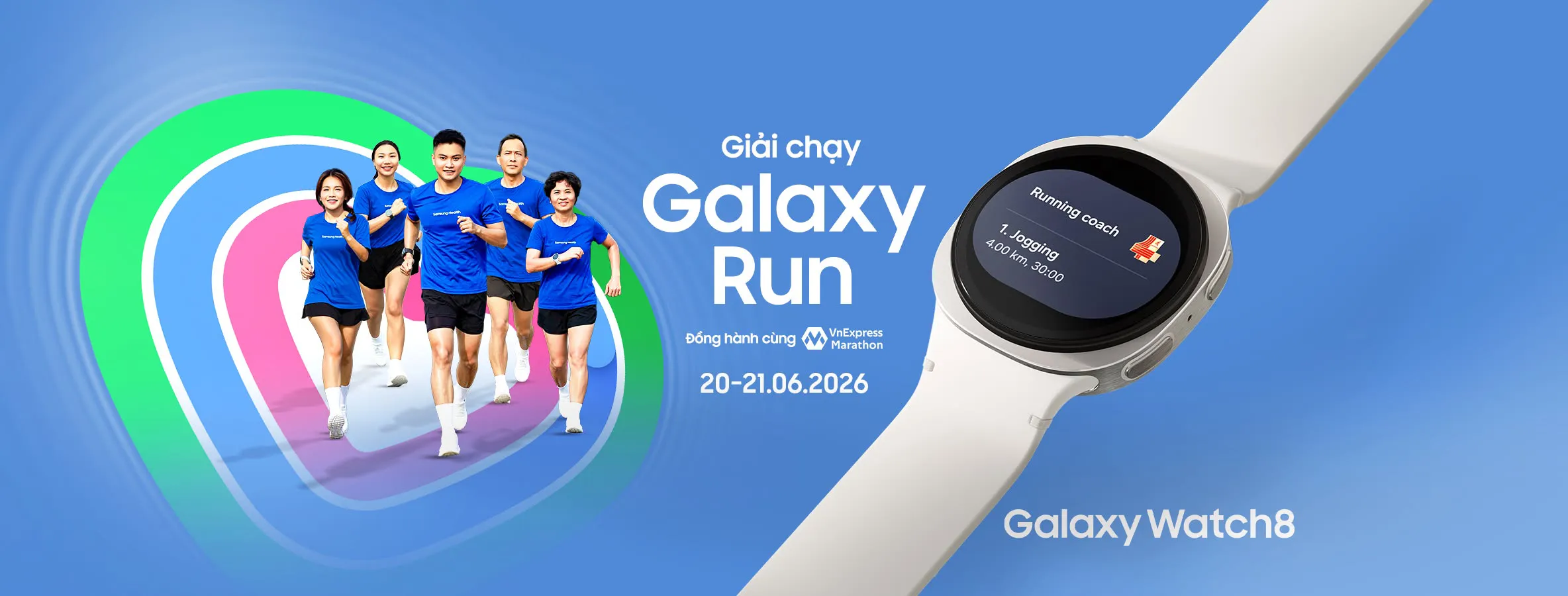 samsung t5g song khoe ai galaxy run 1 TechWire Vietnam Samsung hợp tác Bộ Y tế triển khai chiến dịch "Tiếp từng bước tiến" và giải chạy Galaxy Run