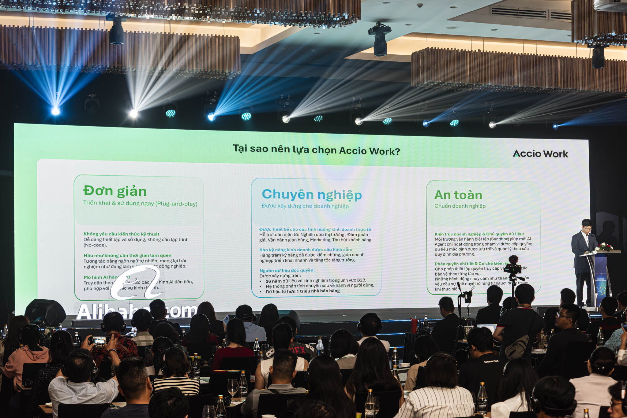 alibaba accio work techwire 5 TechWire Vietnam Alibaba.com ra mắt đội ngũ AI tác nhân Accio Work tại Việt Nam